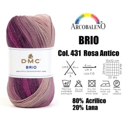 FILATO BRIO gom 345mt.ROSA...