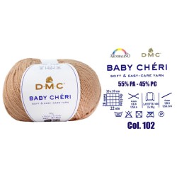 FILATO"BABY CHERI".NOCE...