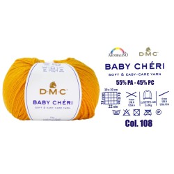 FILATO"BABY CHERI".SENAPE...