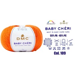 FILATO"BABY CHERI".ARANCIO...
