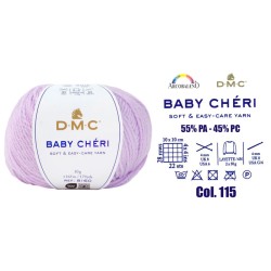 FILATO"BABY CHERI".LILLA...