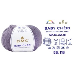 FILATO"BABY CHERI".GRIGIO...
