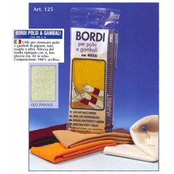 BORDO POLSI.PANNA 100%COTONE