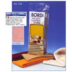 BORDO POLSI.ROSA 100%COTONE