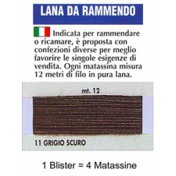LANA RAMMENDO.GRIGIO SC...