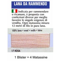 LANA RAMMENDO.ROSA 100%...