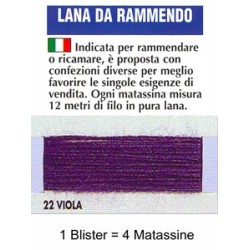 LANA RAMMENDO.VIOLA 100%...