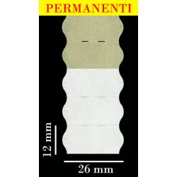ETICHETTE PERMAN 12x26mm 1...